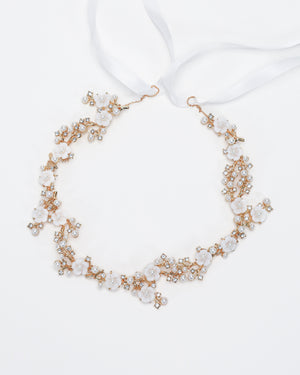 Moonlit Petals Hair Piece