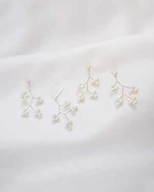 Pearl Branch Drop Earring