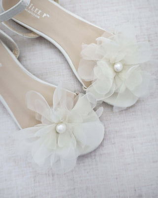 Ophelia Flower Shoe Clip with Pearl