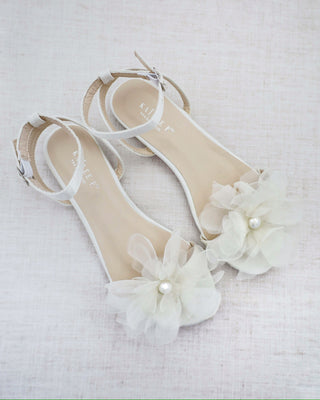 Ophelia Flower Shoe Clip with Pearl