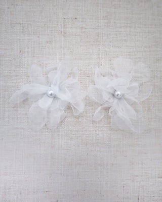 Ophelia Flower Shoe Clip with Pearl