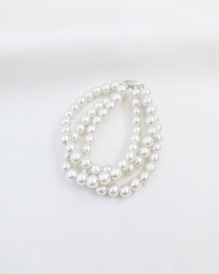 Three Layers Pearls Bracelet