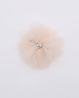 Large Ophelia Flower Hair Barrette with RhinestoneHair Clips