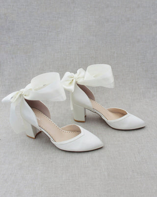 ivory bridal heels