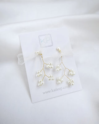 Pearl Branch Drop EarringJewelry