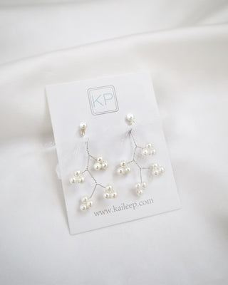Pearl Branch Drop Earring