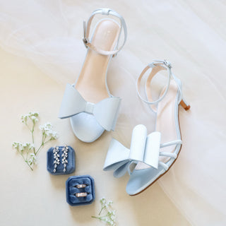 Sylvia Sandals with Front Tuxie Bow