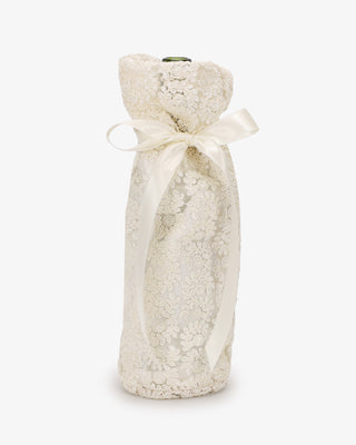 Crochet Lace Wedding Wine Bag