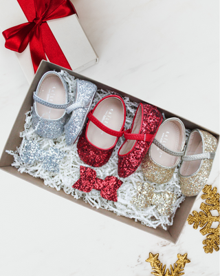 Glitter Baby Shoes Holiday Gift Set (3 PAIRS)Kids Shoes