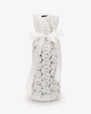 Crochet Lace Wedding Wine Bag