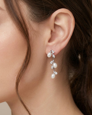 Whispering Pearl Flowers Jewelry SetJewelry
