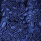 Cleo Navy Crochet Lace