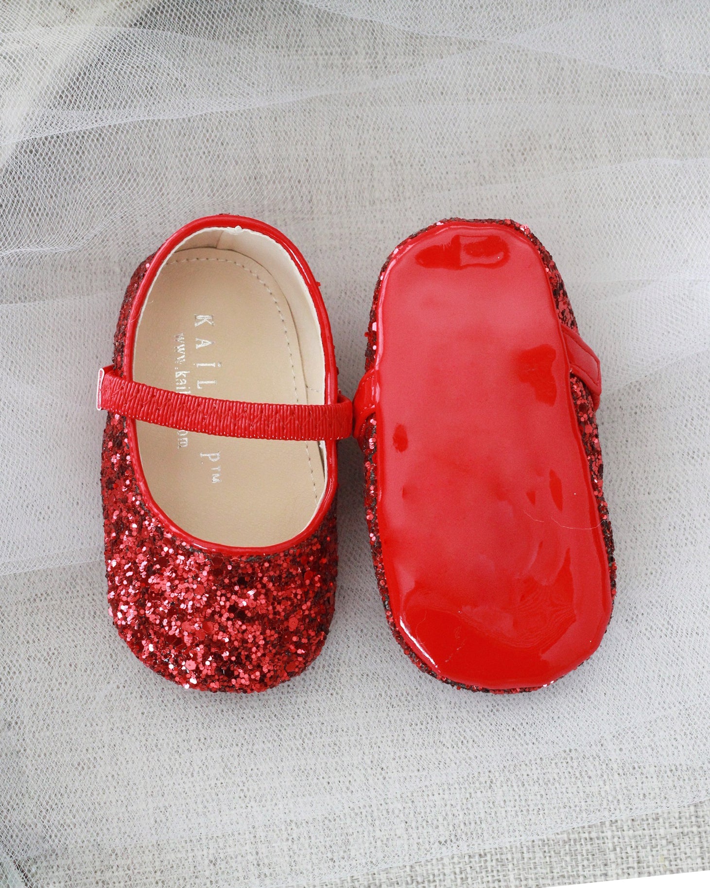 Rock Glitter Maryjane Ballet Flats