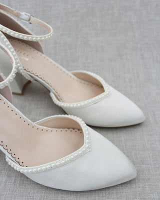 ivory pearl shoes