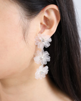 Organza Blossom Earring