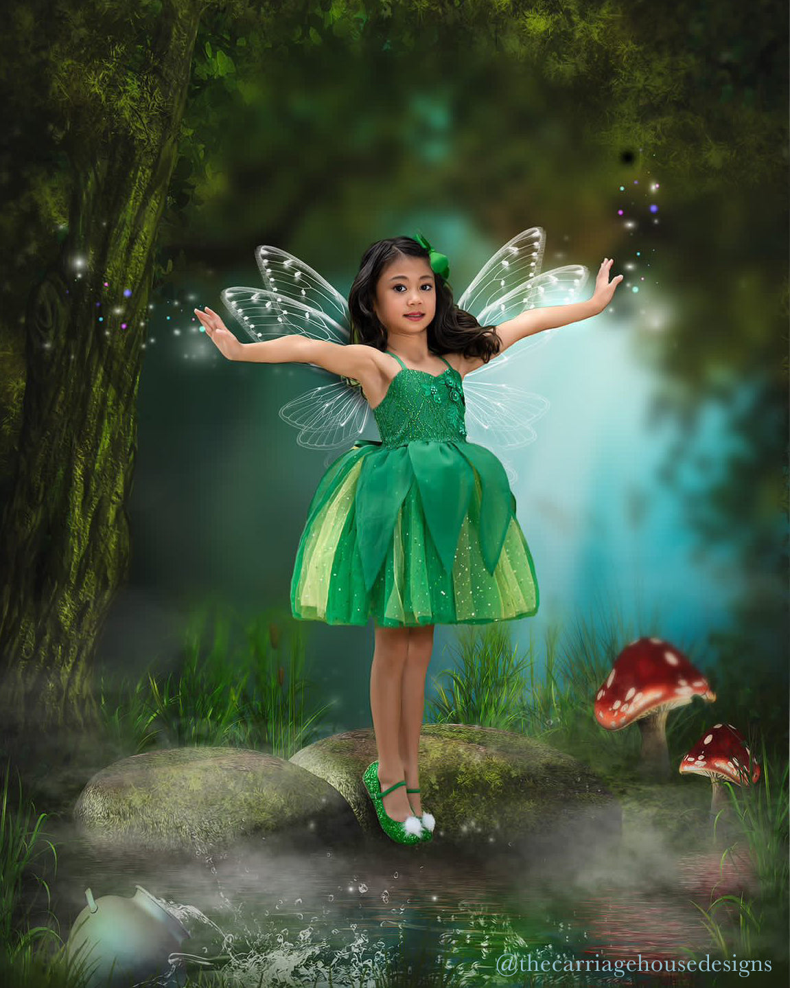 Girls tinkerbell shop shoes