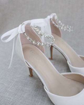 Wedding Pumps with Amaryllis Crystal StrapWomen Shoes