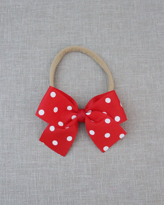 POLKA DOT Hair BowsHair Clips