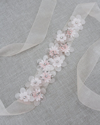Blossom Wedding Sash and HeadbandSashes & Headbands