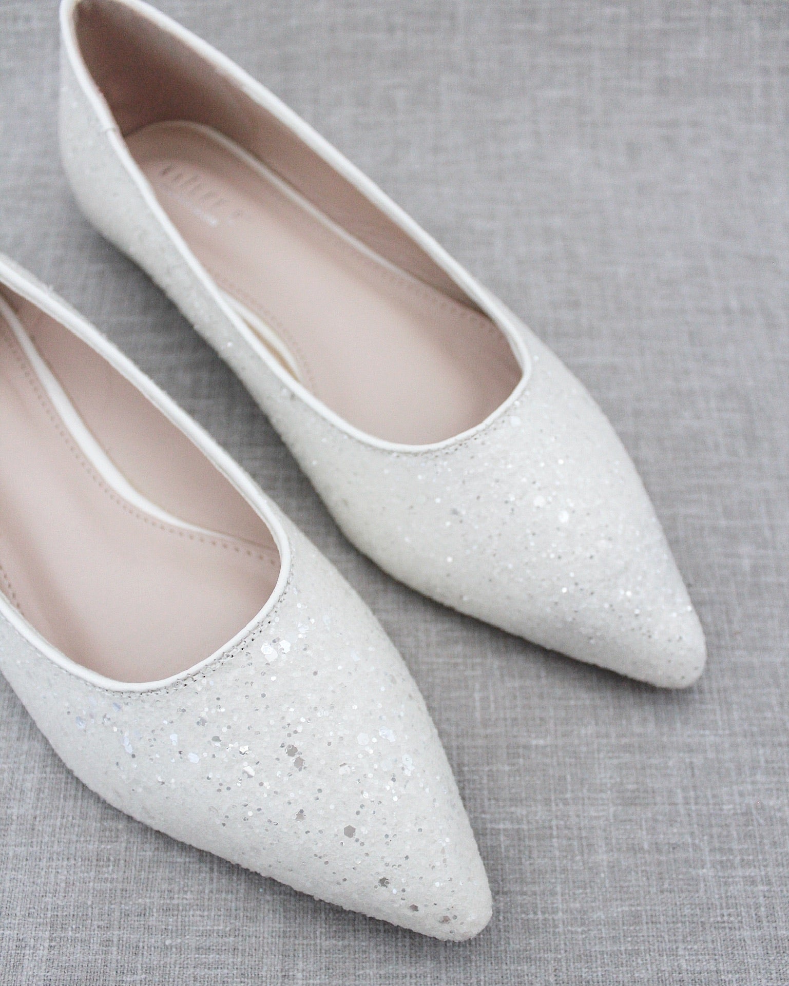 white glitter dress shoes Girls Mila White Glitter Heel Mary Jane Pumps