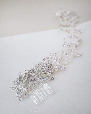 Monroe Rhinestones Wedding Hair CombAccessories