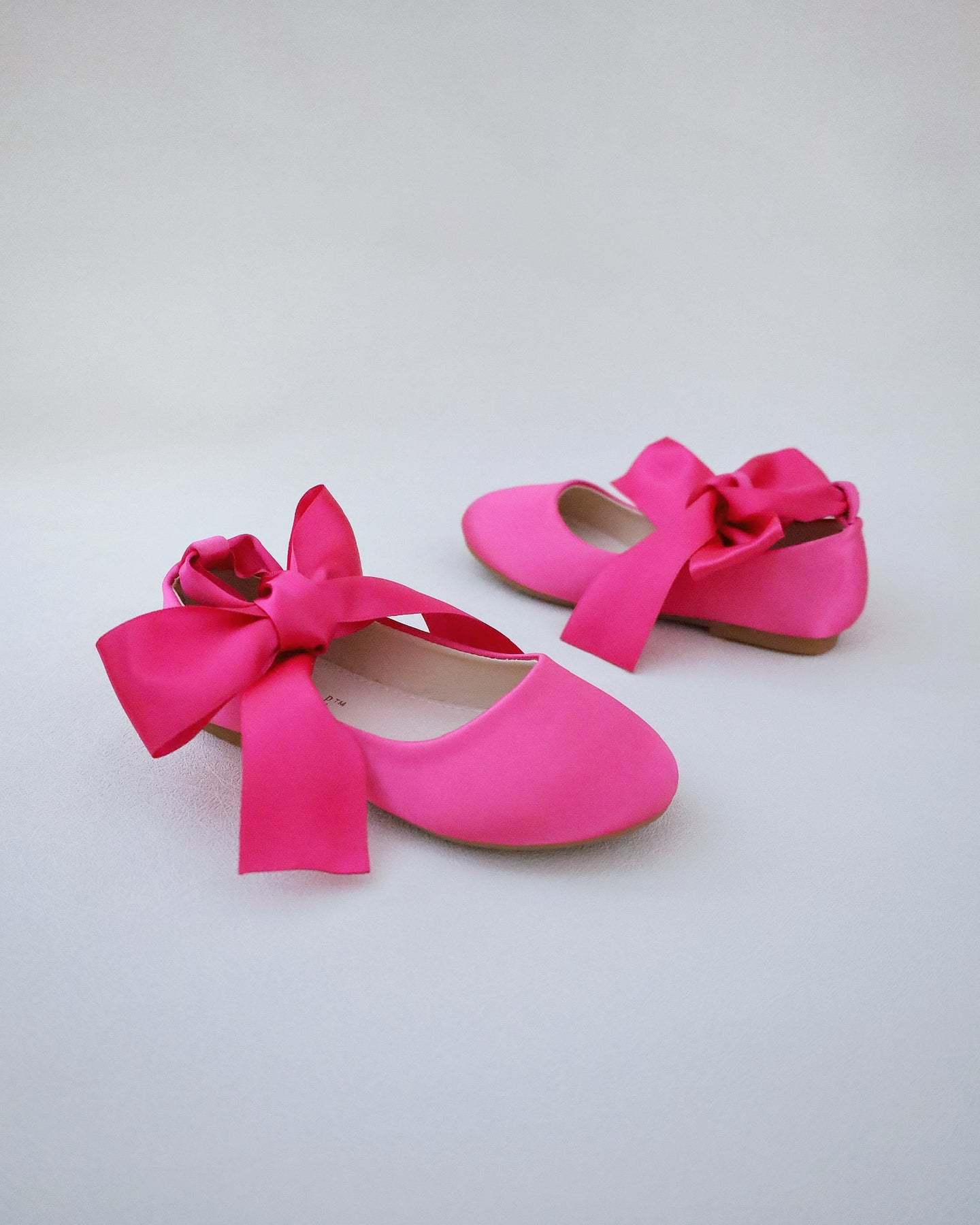 Kids Pink Shoes, Flower Girls Shoes, Birthday Shoes, Glitter Flats ...