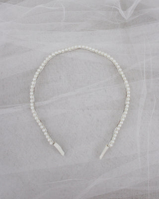 Freyja Bridal Pearls Headband