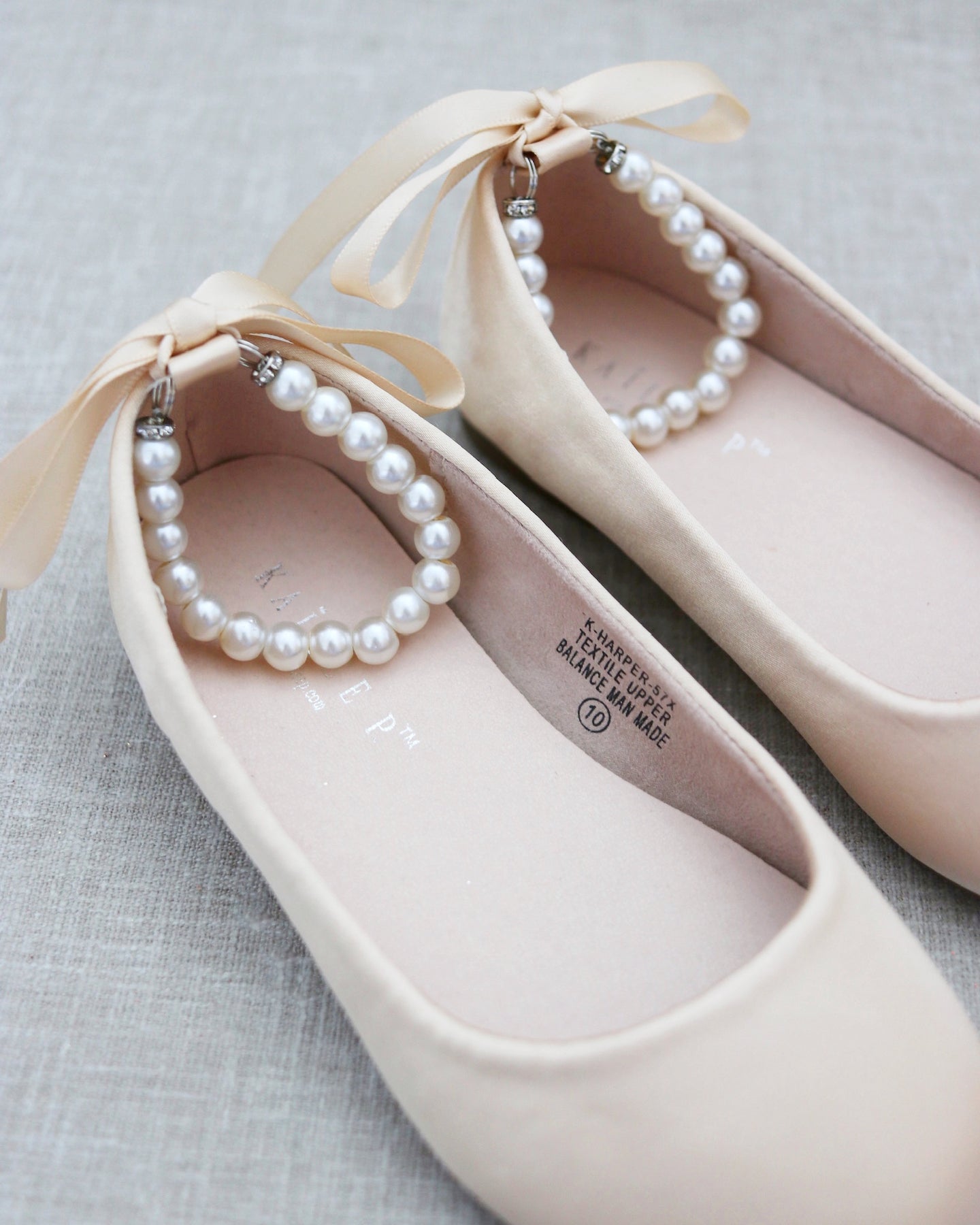 Pearl sales ballet flats
