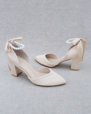 champagne pearl shoes