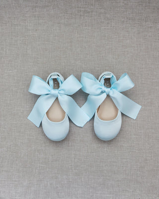 Light Blue kids flats