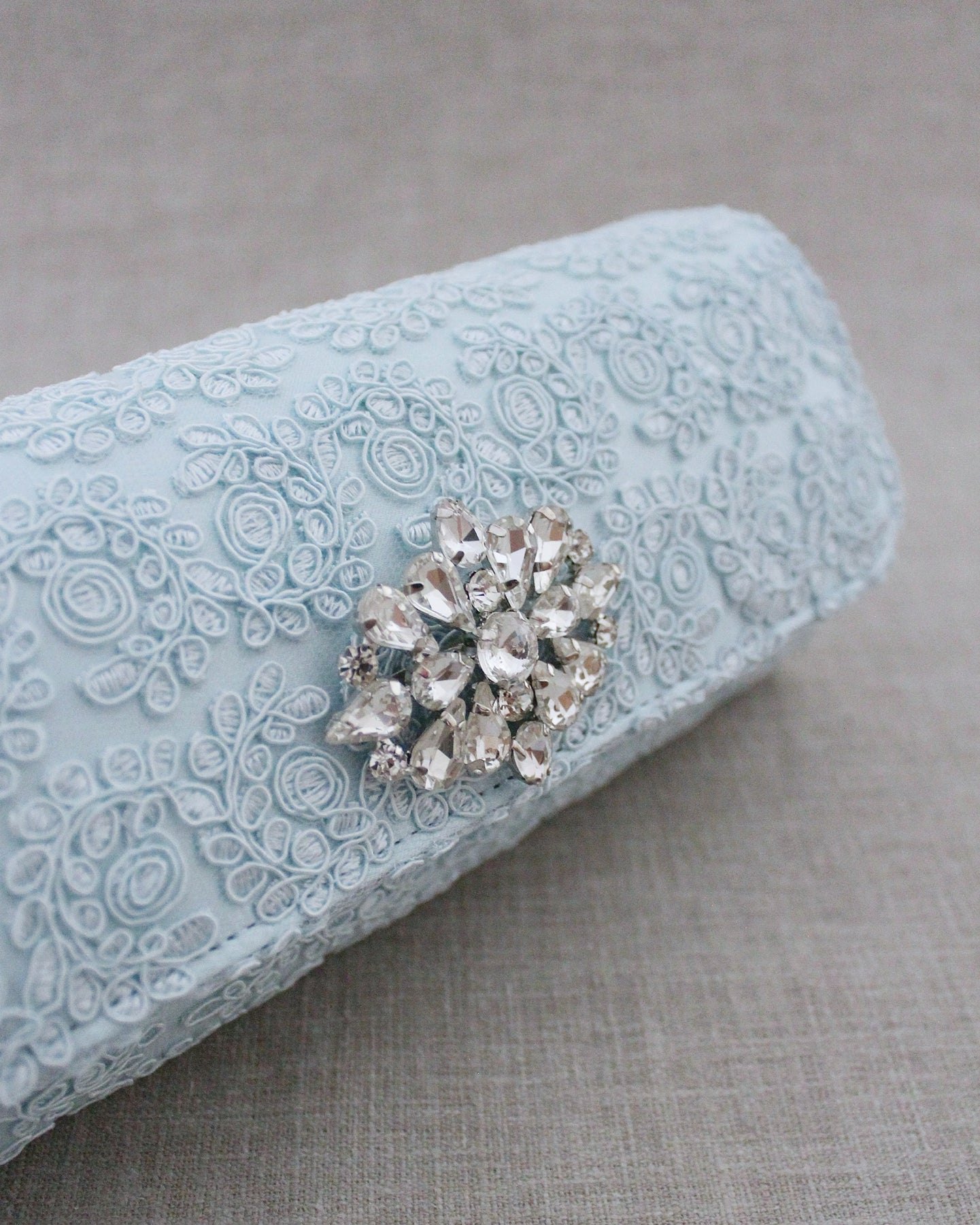 Light blue clutch on sale bag for wedding