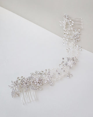 Monroe Rhinestones Wedding Hair CombAccessories