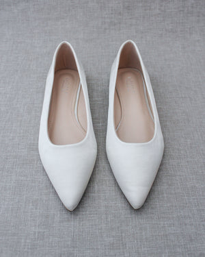 Pointy Toe Wedding Flats