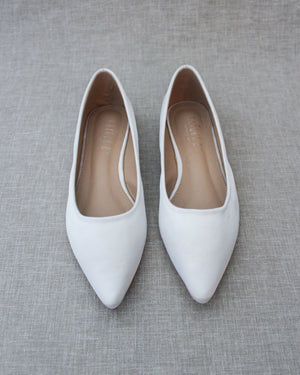 Pointy Toe Wedding Flats