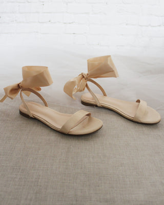 champagne wedding sandals