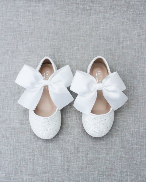 靴 Mary Jane Crystal Ribbon Satin Flats 37 il_1080xN