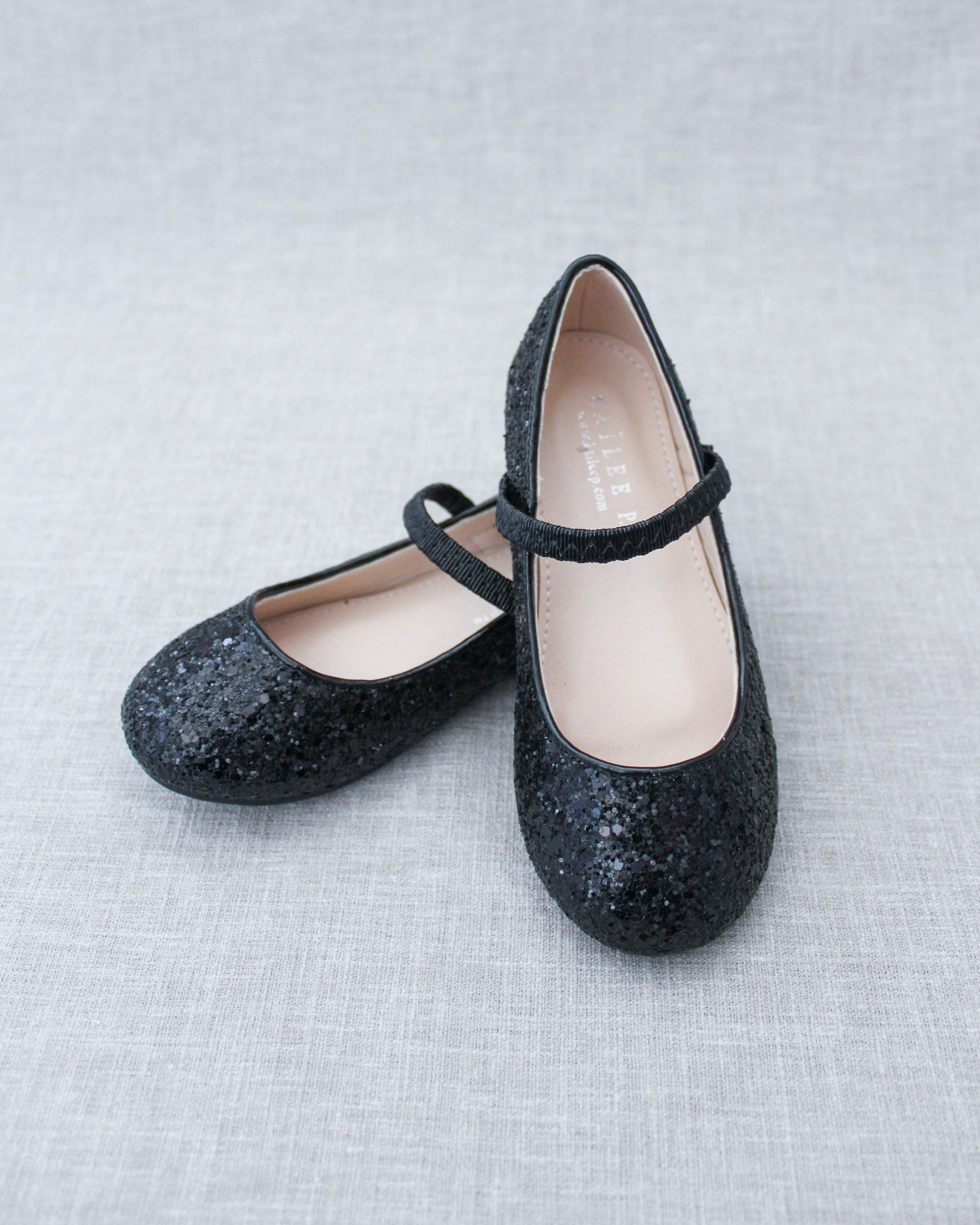 girl black dress shoes Amazon.com | PANDANINJIA Girls Dress Shoes Black Patent Ballerina Flats Size 7 Toddler Little Big Kid Mary Jane Low Heels Shoes