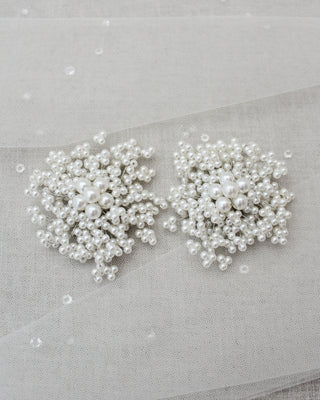 Mini Pearls Shoe Clips