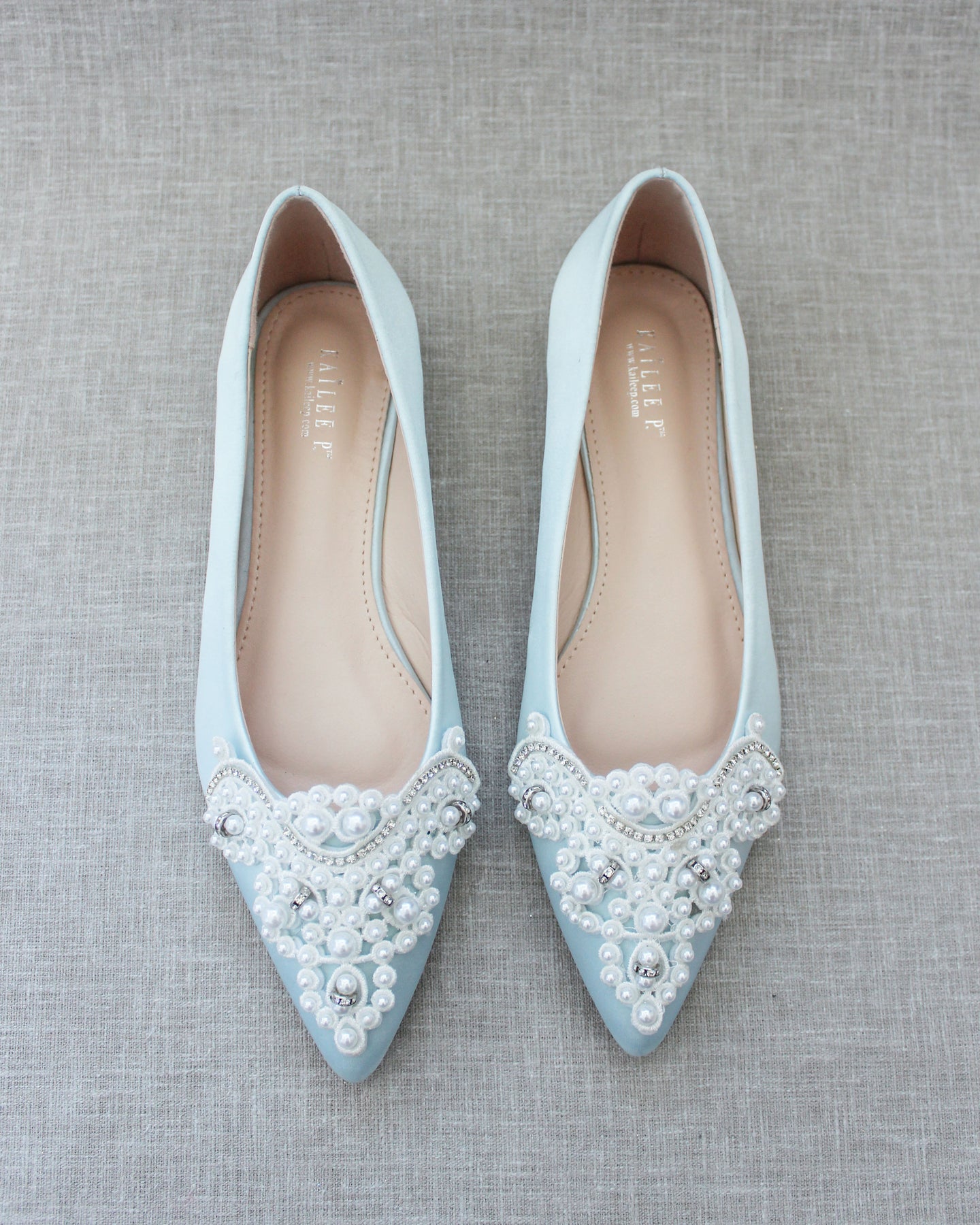 Flat shoes with pearls Clearance