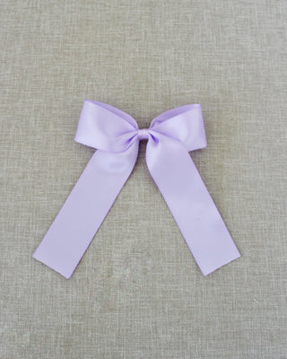 Long Tail Satin Hair BowsHair Clips
