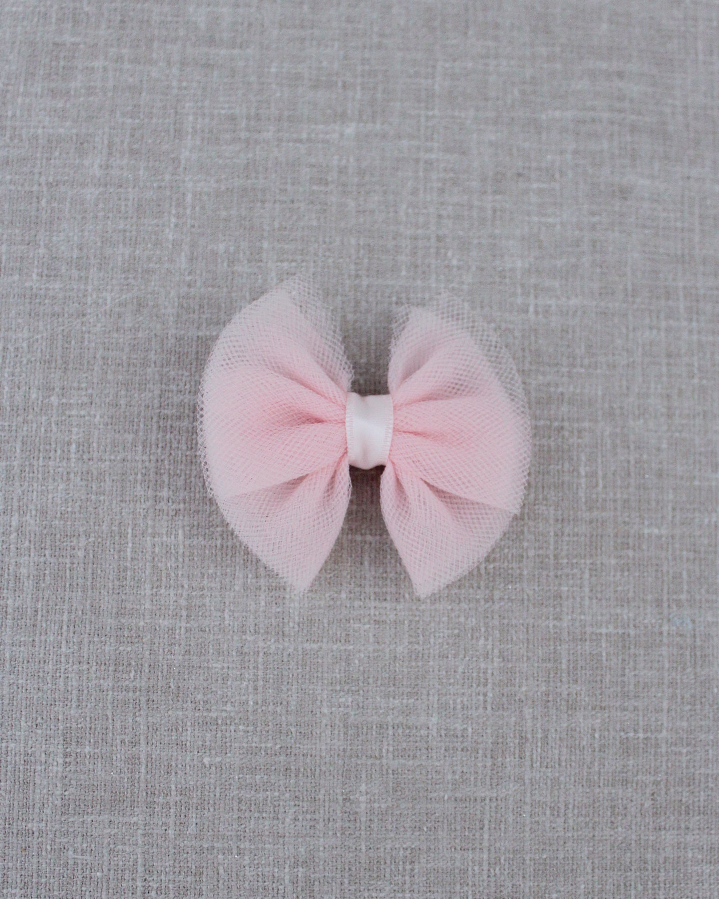 KP Accessories Butterfly Tulle Bow Hair Clips or Shoe Clips - Flower Girls Accessories, Girls Hair Accessories, Shoe Clips Pink / Small (4) / 1 Hair Clip