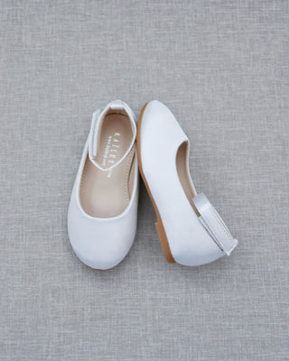 White Kids Flats