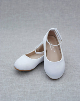 White Kids Flats
