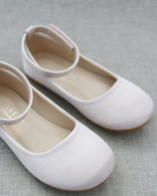 Pink ballet flats