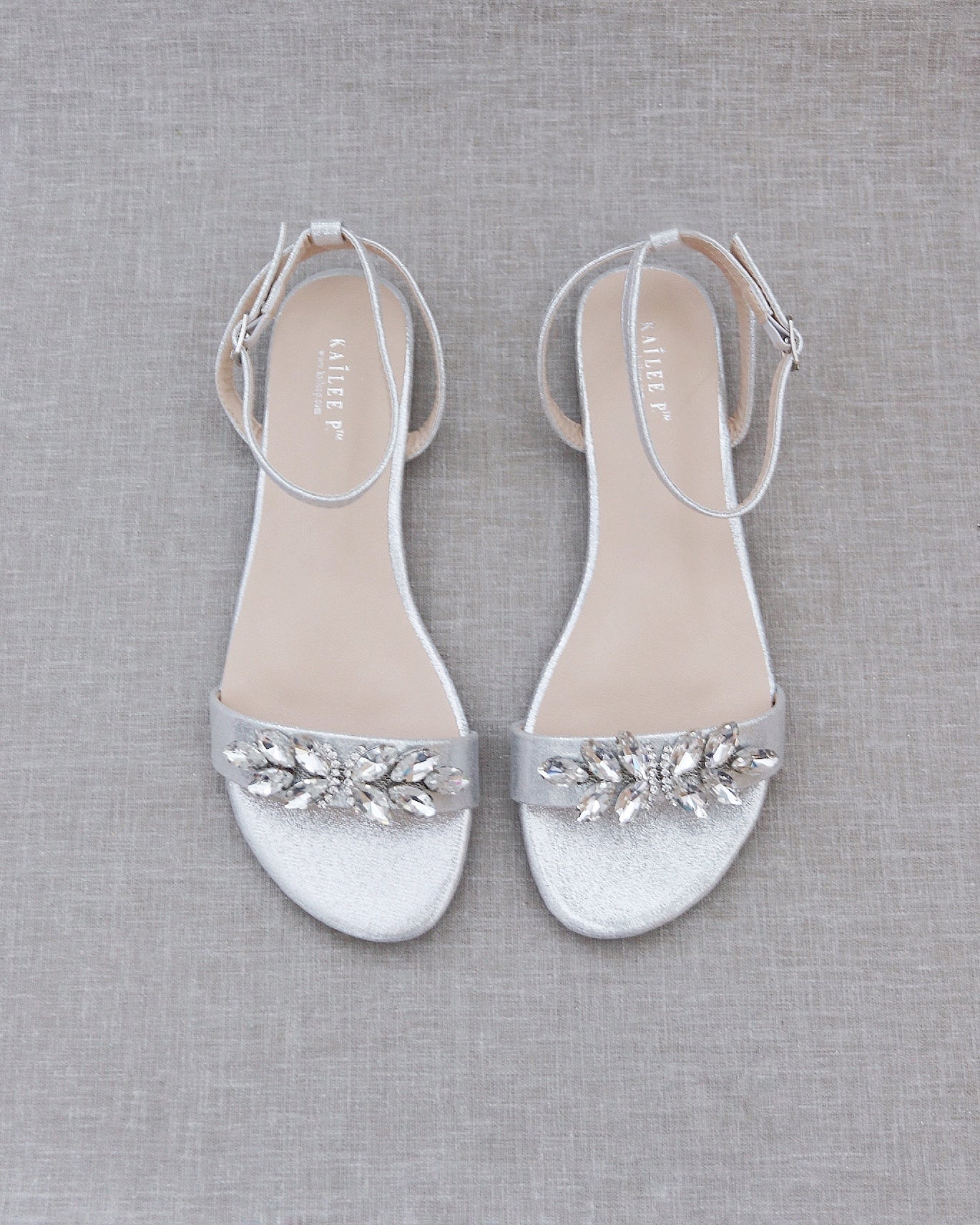 Flat Silver Dress Sandals Sale Online | bellvalefarms.com