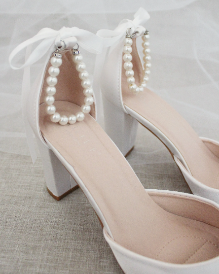 Versona | square toe block heels