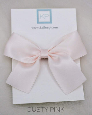 Satin Bow Hair Clips for Girls