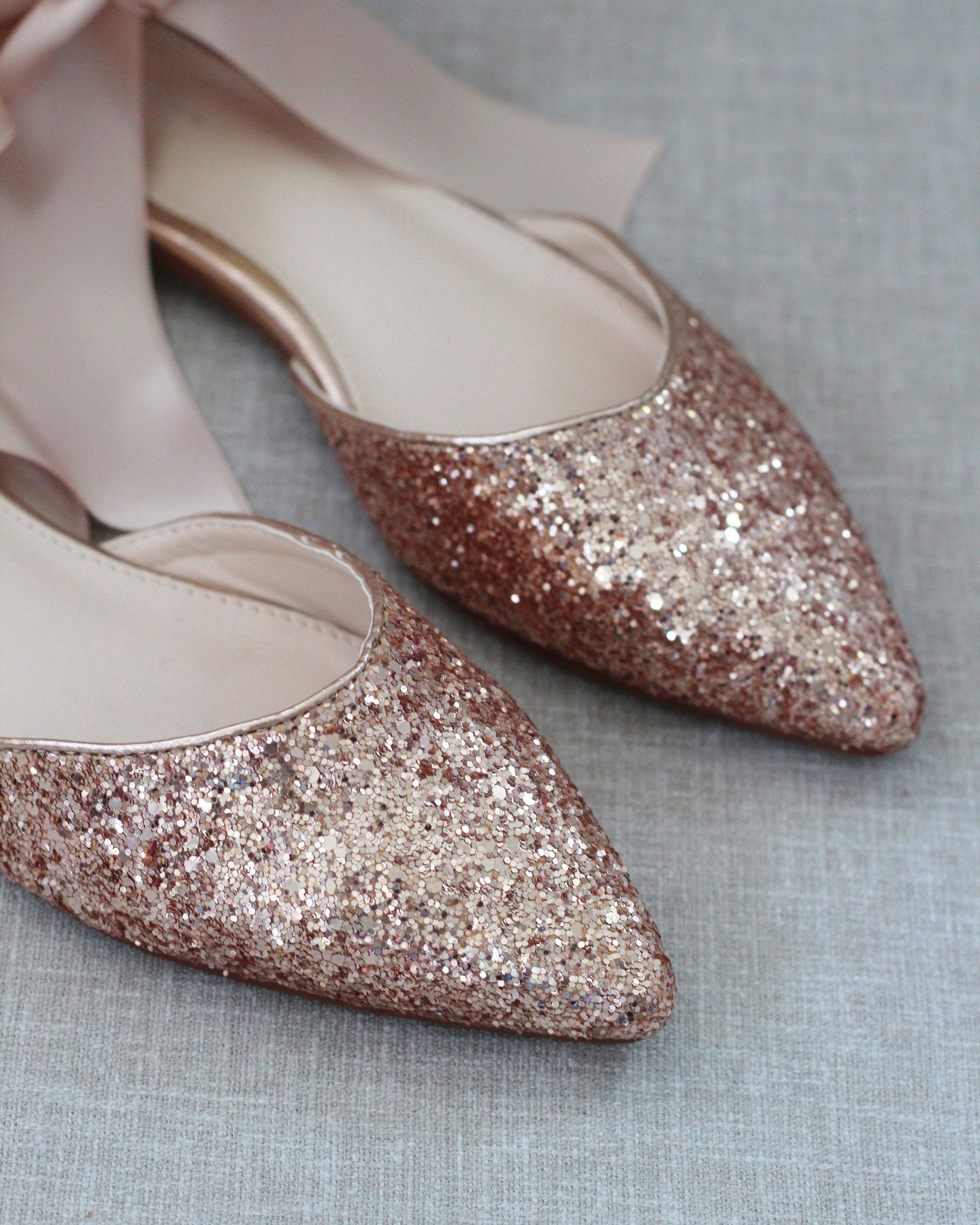 Women Rose Gold Shoes, Bridal Shoes, Bridesmaids Shoes, Prom Shoes Women Rose Gold Shoes, Bridal Shoes, Bridesmaids Shoes, Prom Shoes