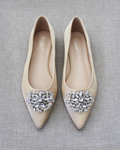 champagne women shoes