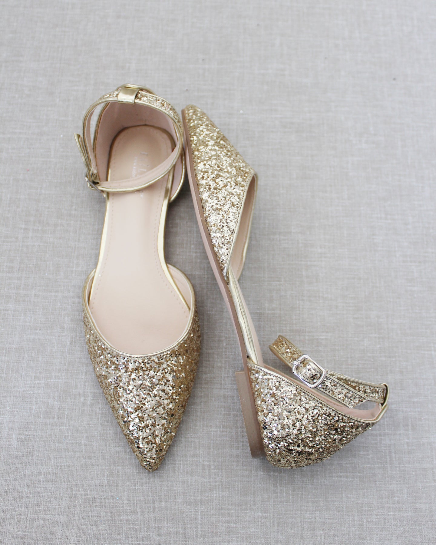 Women Gold Shoes, Wedding Shoes, Bridesmaids Shoes, Party Shoes Women Gold Shoes, Wedding Shoes, Bridesmaids Shoes, Party Shoes